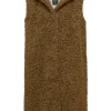 Donna Bomboogie Smanicati>Smanicato In Sherpa Fleece Con Cappuccio
