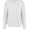 Uomo Bomboogie T-Shirts & Polo>T-Shirt A Manica Lunga In Jersey Di Cotone Pesante