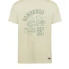 Uomo Bomboogie T-Shirts & Polo>T-shirt Faded Con Pin Up Con Ali