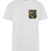 Uomo Bomboogie T-Shirts & Polo>T-shirt Girocollo Con Taschino Camo