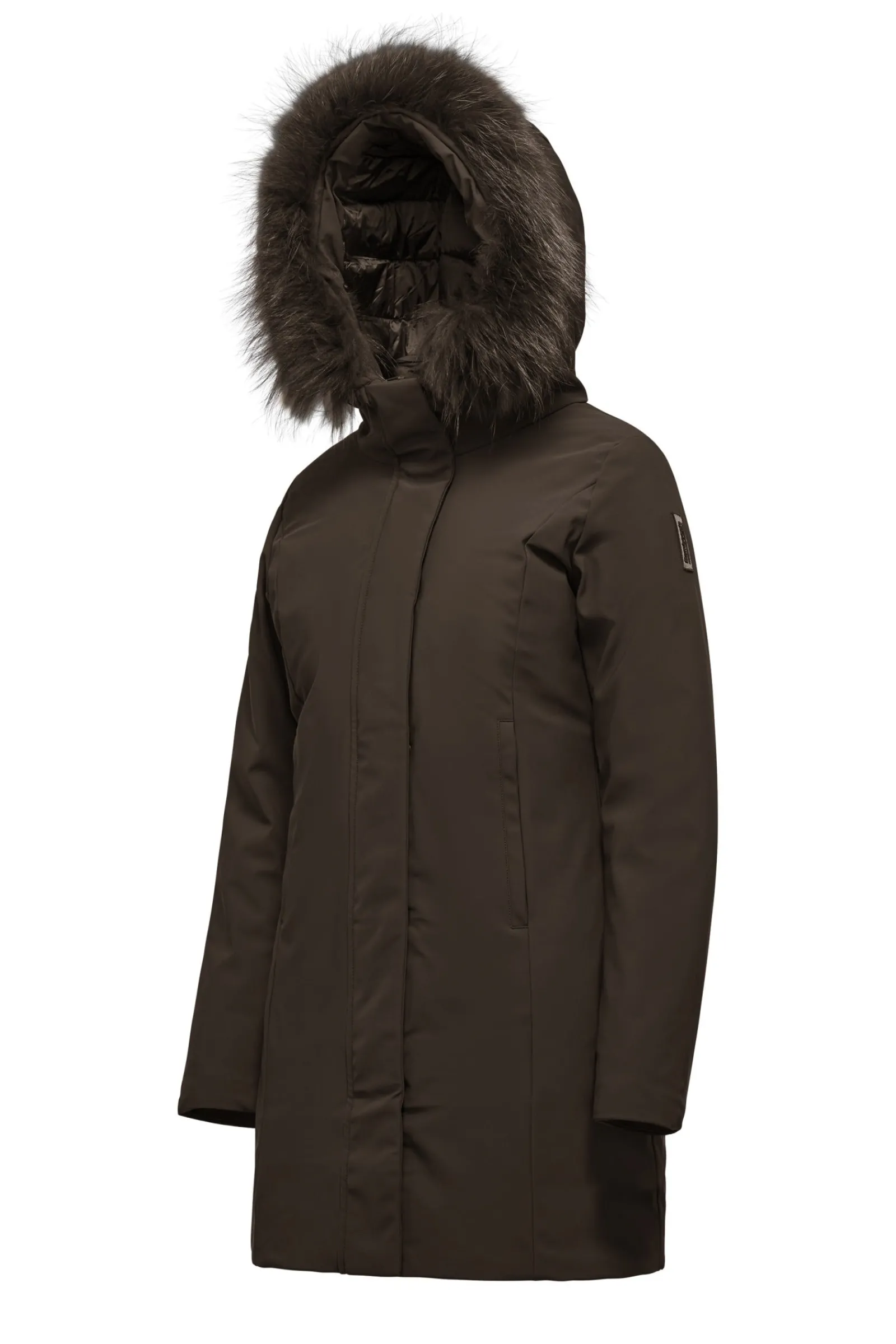 vienna_parka_jacket__parka_imbottito_con_cappuccio_in_pelliccia_6.webp Donna Bomboogie Parka>Vienna Parka Jacket - Parka Imbottito Con Cappuccio In Pelliccia
